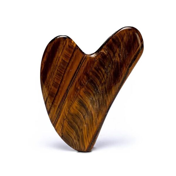 Tigeröga gua sha massagesten, 45 g; 8 cm