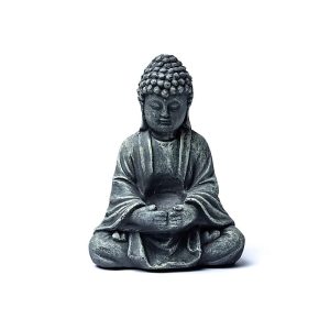 Buddha med ljushållare, 1020 g; 20x14x28 cm