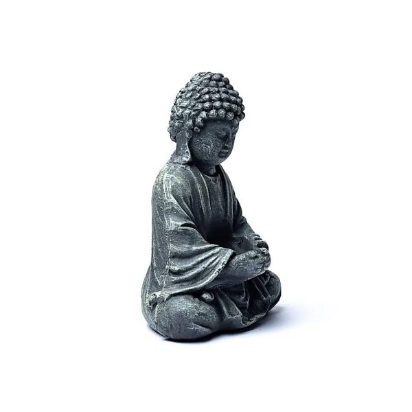 Buddha med ljushållare, 1020 g; 20x14x28 cm - Bild 4