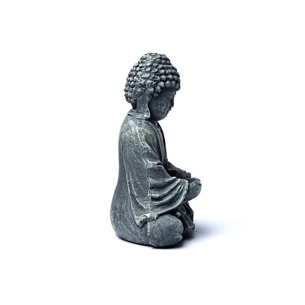 Buddha med ljushållare, 1020 g; 20x14x28 cm - Bild 3