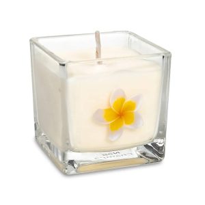 Doftljus med rapsvax Nag Champa, ±260 g; 6x6x6 cm