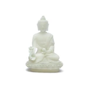 Medicin Buddha-statyett, 9 cm