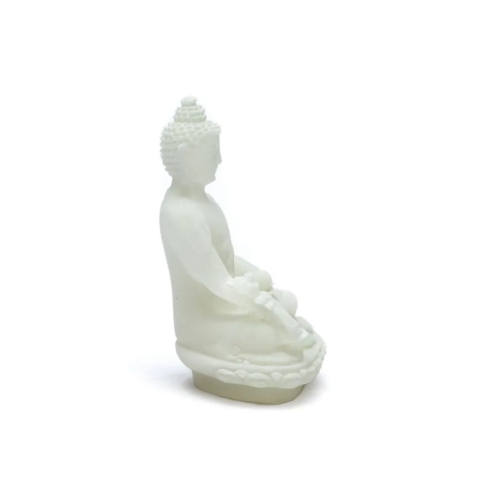 Medicin Buddha-statyett, 9 cm - Bild 3