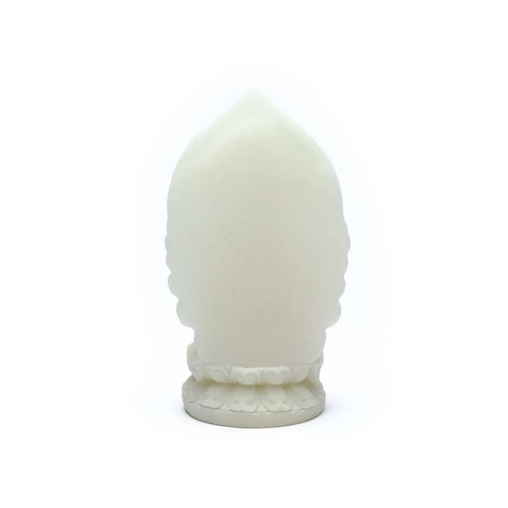 Quan Yin-statyett vit, 12 cm - Bild 2