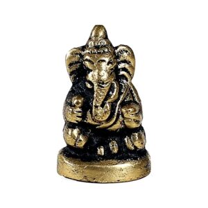 Figurin sittande Ganesha, 3 cm