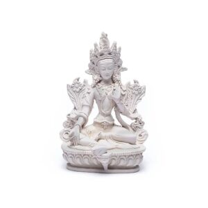 Grön tara vit, 15 cm