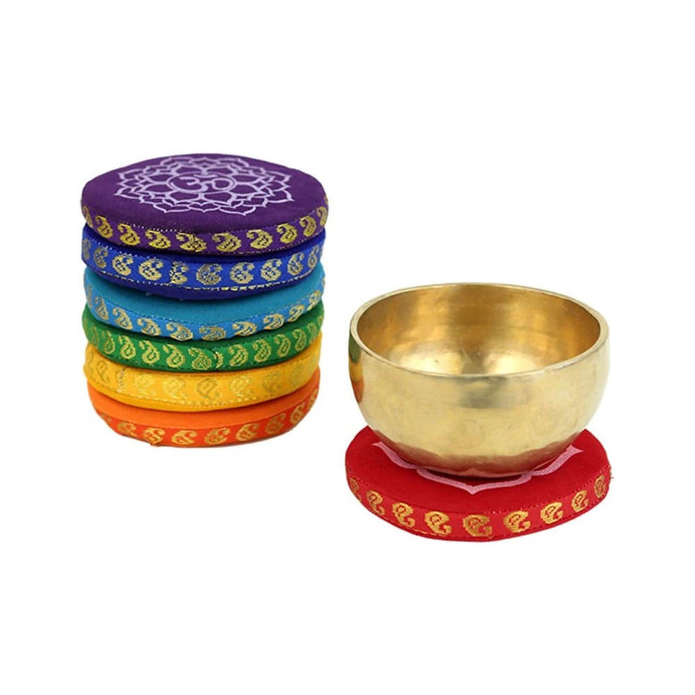 Kuddset för klangskål 7 chakran, 9,5 cm - Bild 3