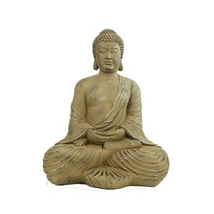Amithaba Buddha-statyett Japan, 36x25x45 cm