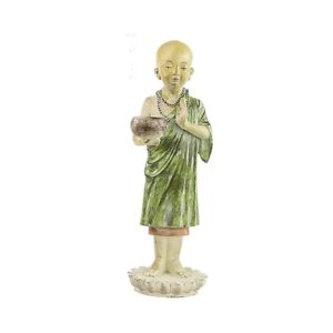 Tiggande munkstaty, 24x22x63 cm