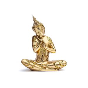Vilande Buddha i thailändsk stil, 31x25x12 cm