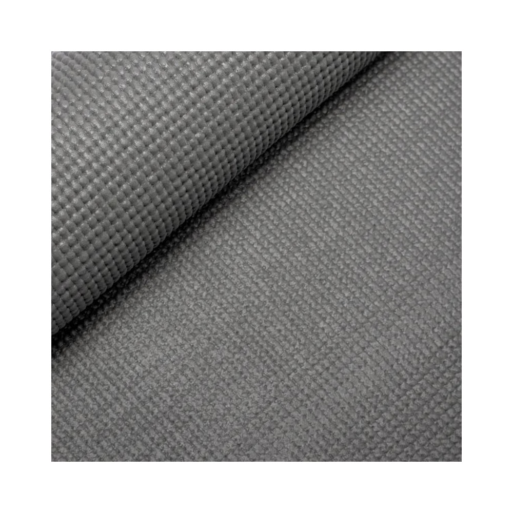 PVC yogamatta grå, 61x183x0,5 cm - Bild 2