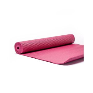 PVC yogamatta djupt rosa, 61x183x0,5 cm