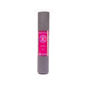 PVC yogamatta svart, 61x183x0,5 cm