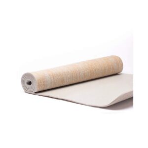 Yogamatta jute grå, 61x183x0,5 cm