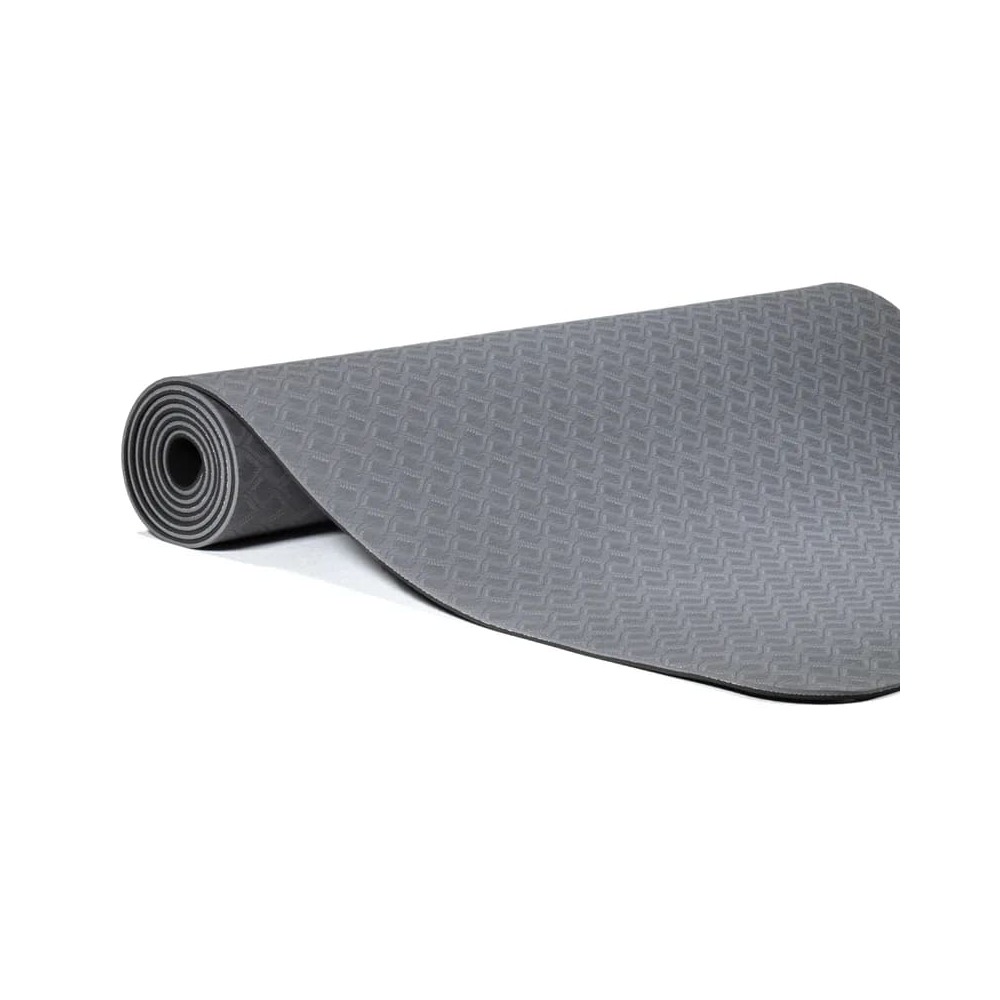 Premium TPE Yogamatta antracit, 61x183x0.5 cm - Bild 5