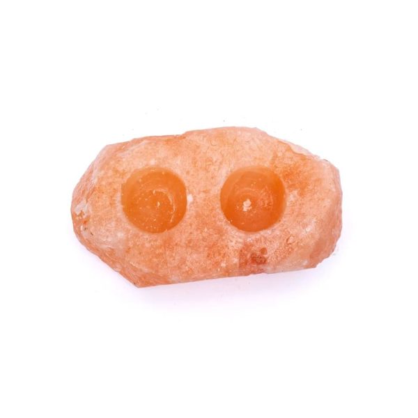 Värmeljushållare av saltsten, 2 värmeljus, 2000-3000 g - Bild 3
