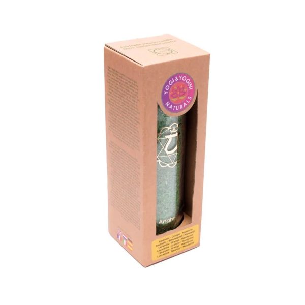 Aromatic Candle stearin 4th Chakra 100 hours, 21x6.5 cm - Bild 2