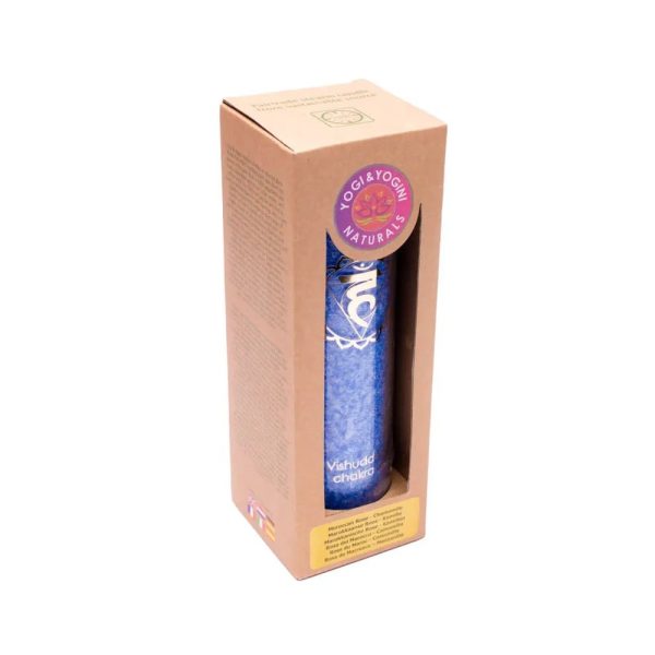 Aromatic Candle stearin 5th Chakra 100 hours, 21x6.5 cm - Bild 2