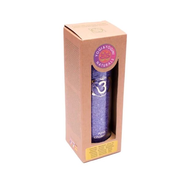 Aromatic Candle stearin 6nd Chakra 100 hours, 21x6.5 cm - Bild 2