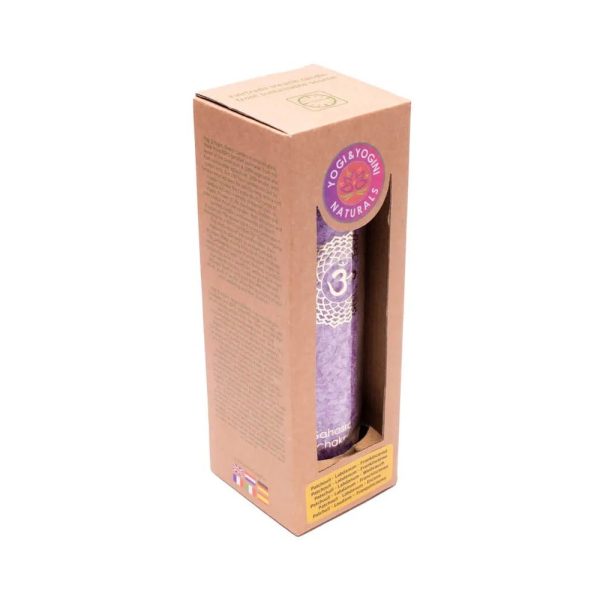 Aromatic Candle stearin 7th Chakra 100 hours, 21x6.5 cm - Bild 2
