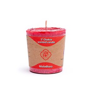 Doftande votivljus 1:a chakrat