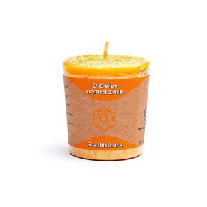 Doftande votivljus 2:a chakrat