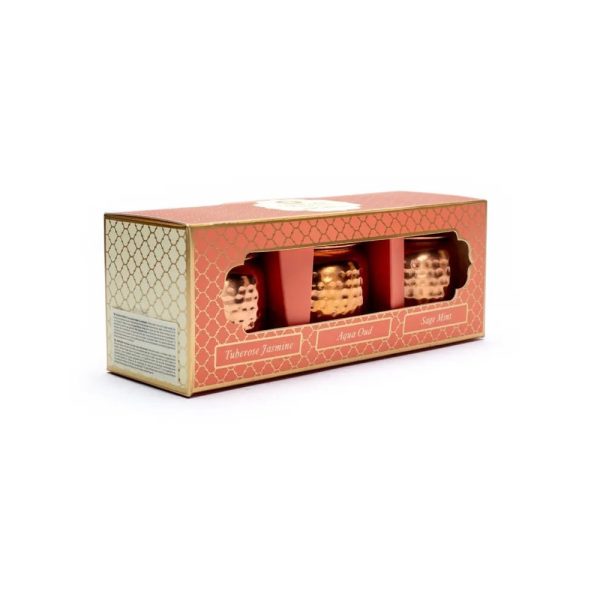 Veda doftljus i burk med lock, set om 3, 310 g - Bild 2