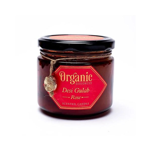 Organic Goodness sojavaxljus Ros, 200 g