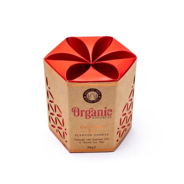 Organic Goodness sojavaxljus Ros, 200 g - Bild 2
