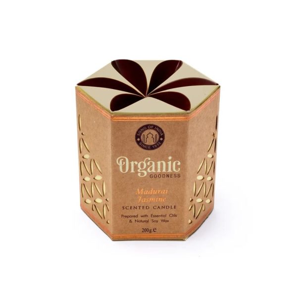 Organic Goodness sojavaxljus Jasmin, 200 g - Bild 2