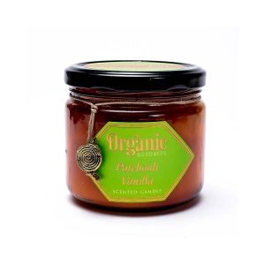Organic Goodness sojavaxljus Patchouli Vanilj, 200 g