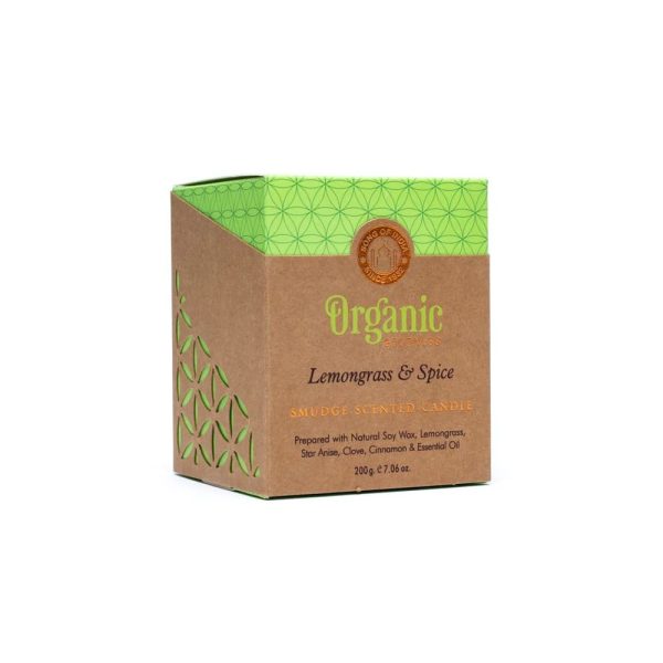 Organic Goodness doftljus Citrongräs & Krydda, 200g - Bild 2