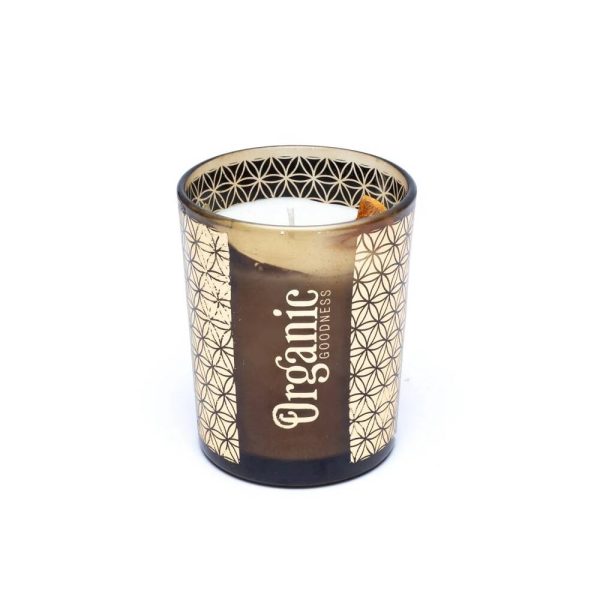 Organic Goodness doftljus Mandarin & Lagerblad, 200g - Bild 3