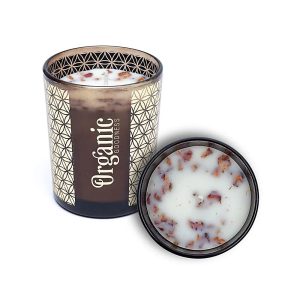 Organic Goodness doftljus Ros & Geranium, 200g