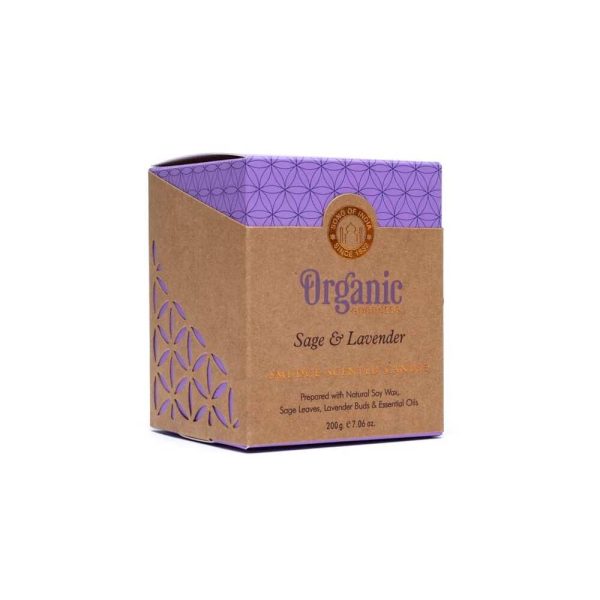 Organic Goodness doftljus Salvia & Lavendel, 200g - Bild 4
