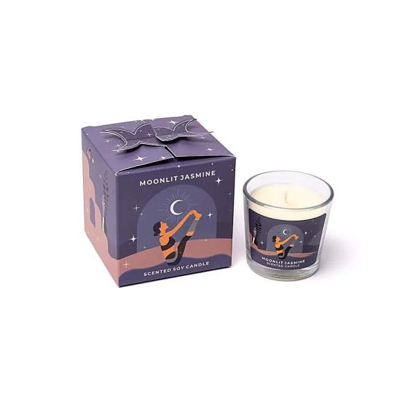 Moonshine Yoga sojavaxljus månbelyst jasmin, 60g