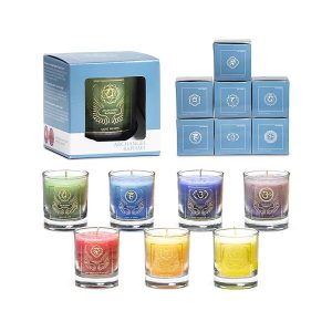 Set med 7 doftljus votiv ärkeängel, 774 g