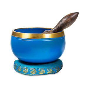 Chakra klangskål halschakra, 7,6 cm