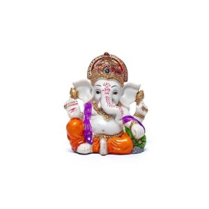 Ganesh med redskap, 8x7cm