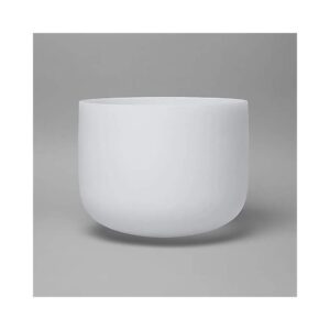 Klangskål av kristall B-ton 432 Hz, 25 cm