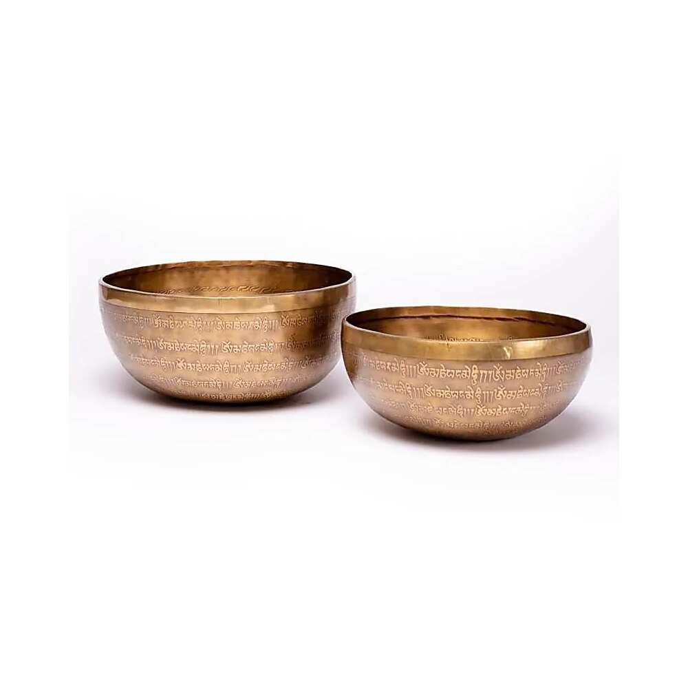 Klangskål Medicin-Buddha, 1650-1900 g; 27 cm