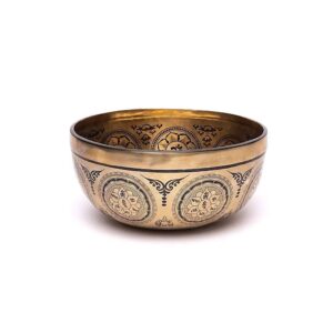 Lasergraverad klangskål Shiva, 1400-1600 g ; ±22-24 cm