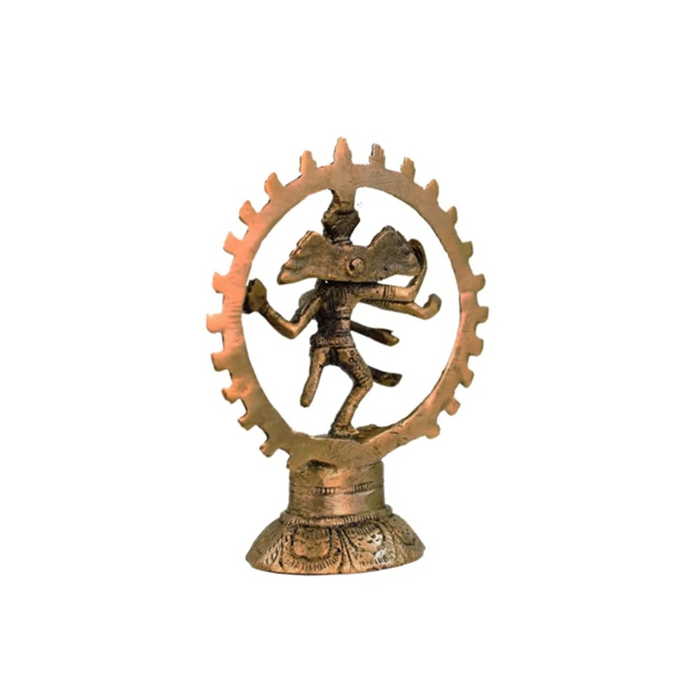 Shiva Nataraj mässing tvåfärgad, 10 cm - Bild 2