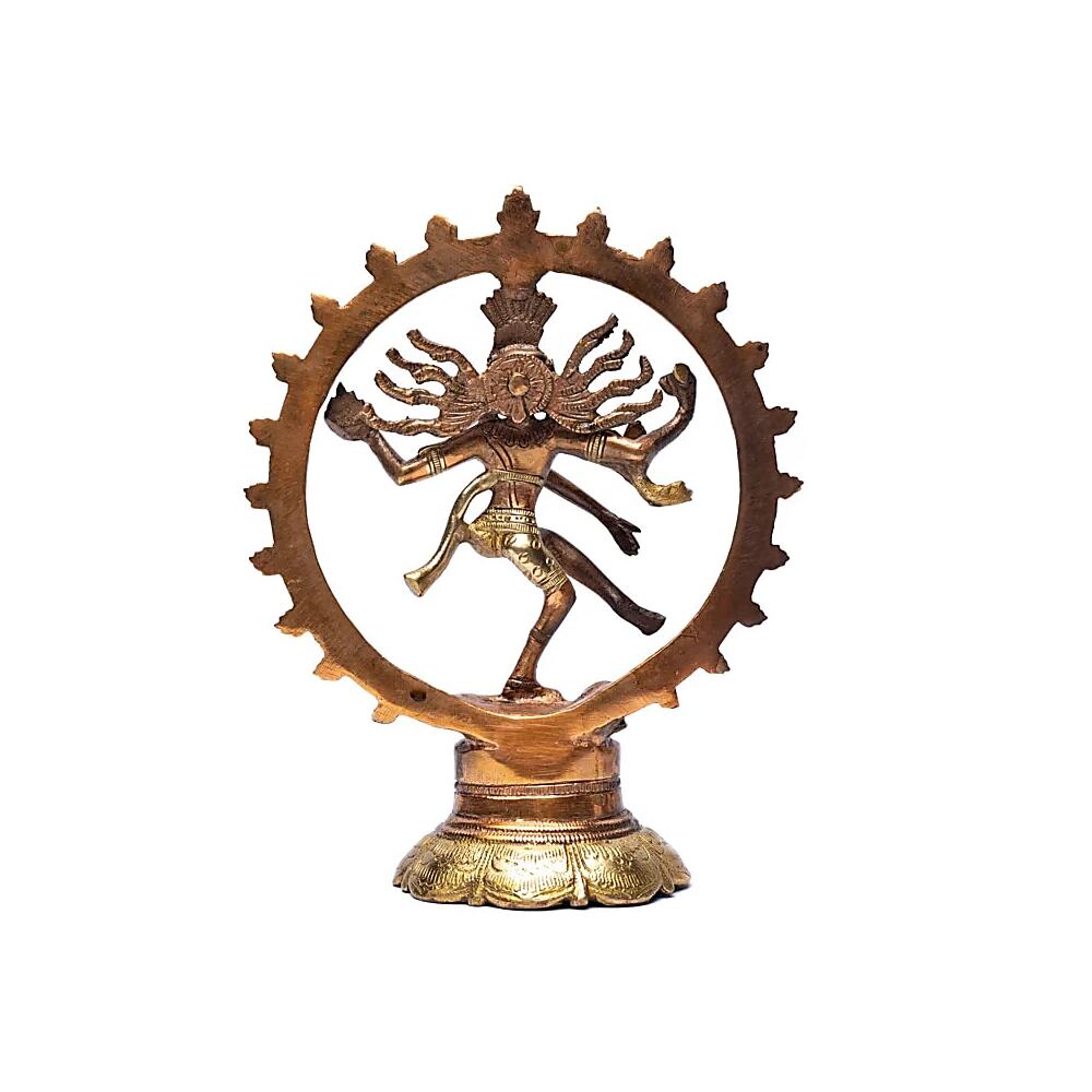 Shiva Nataraj mässing tvåfärgad, 20 cm - Bild 2
