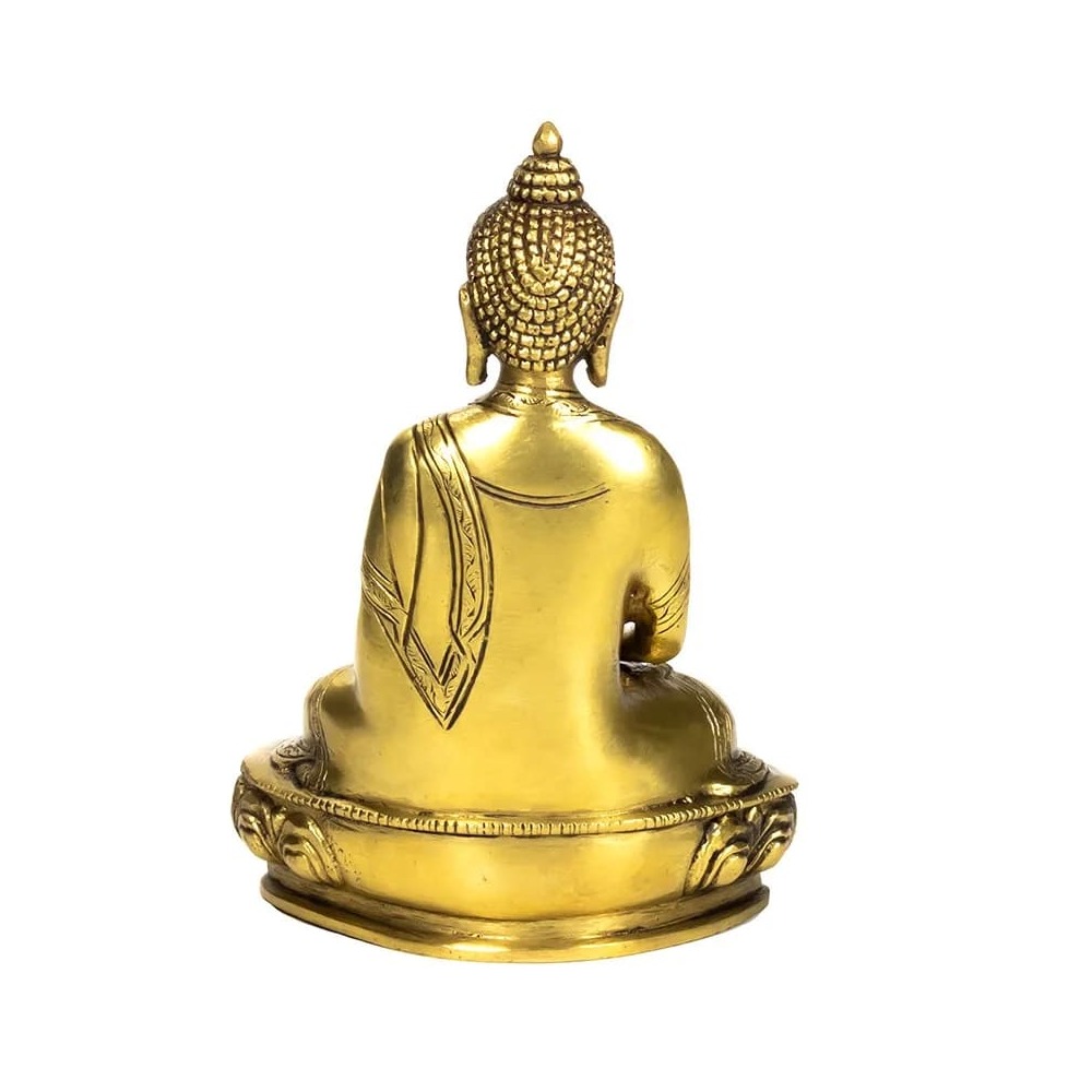 Buddha Amithaba statyett enfärgad, 20 cm - Bild 2