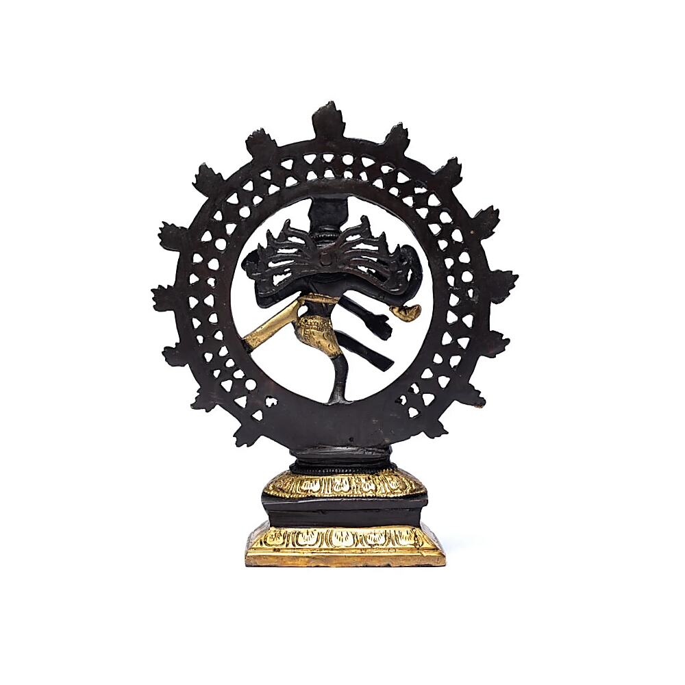 Shiva Nataraj mässing tvåfärgad, 20 cm - Bild 2