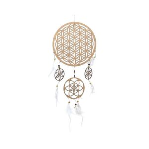 Drömfångare Livets Blomma, ±54x21